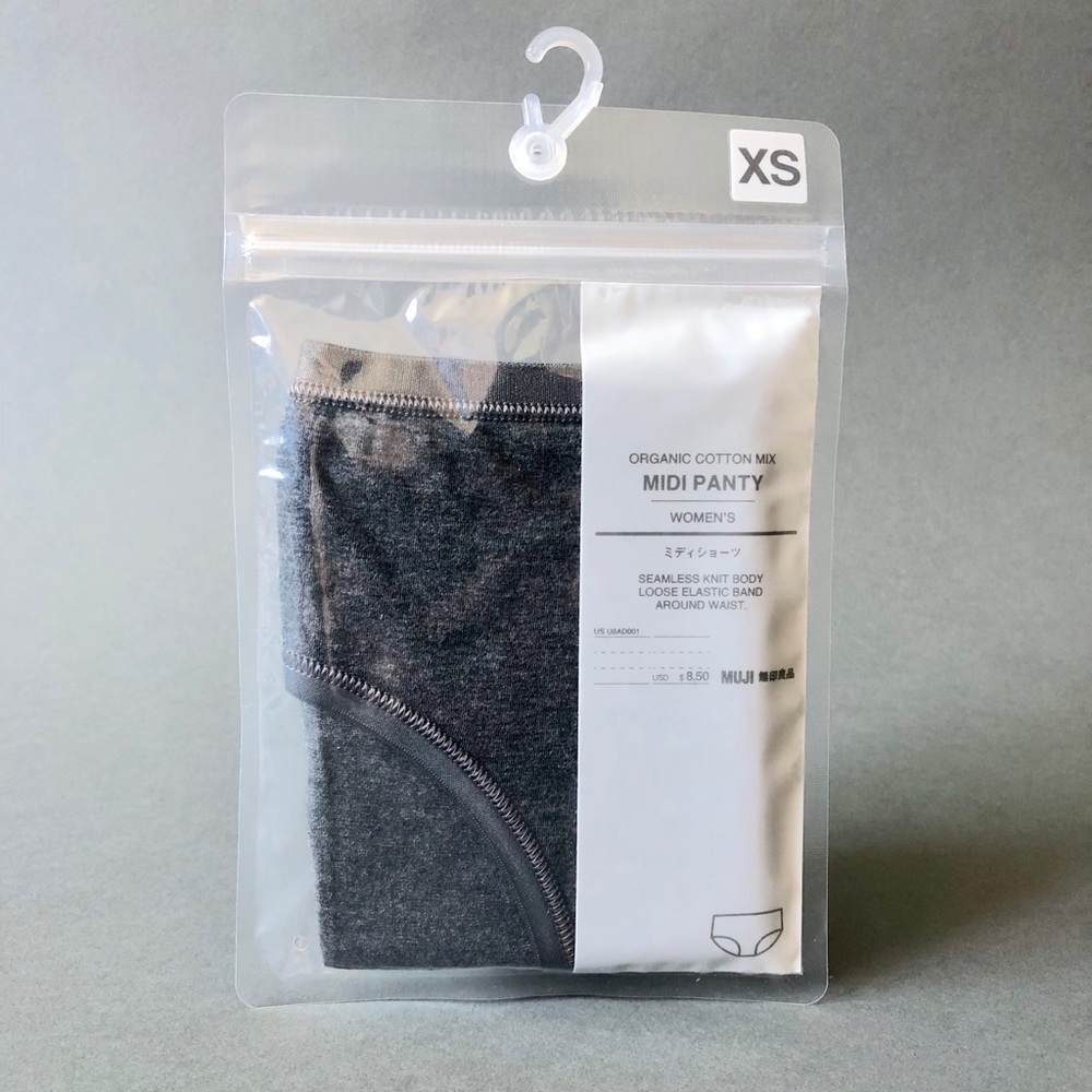 MUJI Women’s Organic Cotton Midi Panty